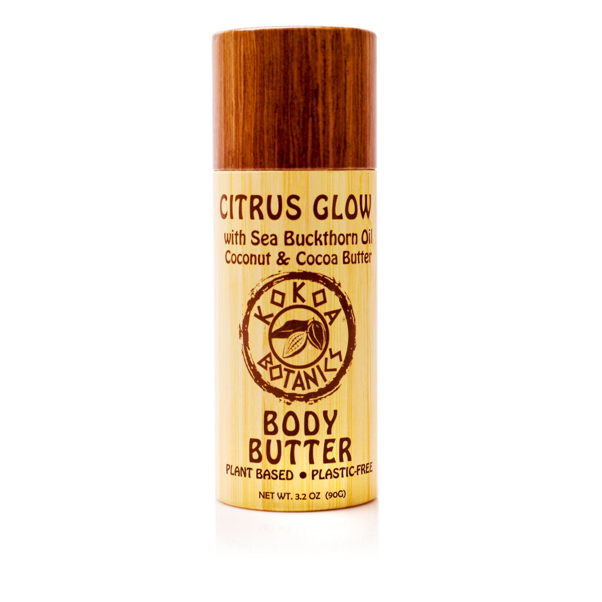 citrus glow - lotion bar - moisturizer - plastic-free 3.2 oz