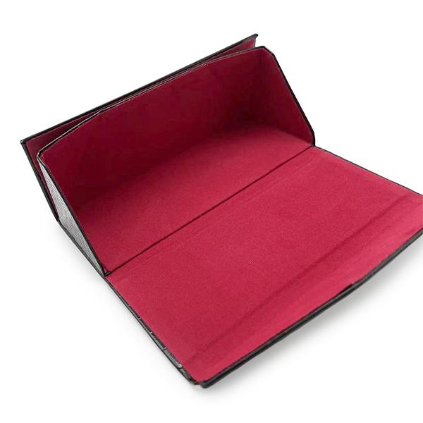 black faux croco hard case