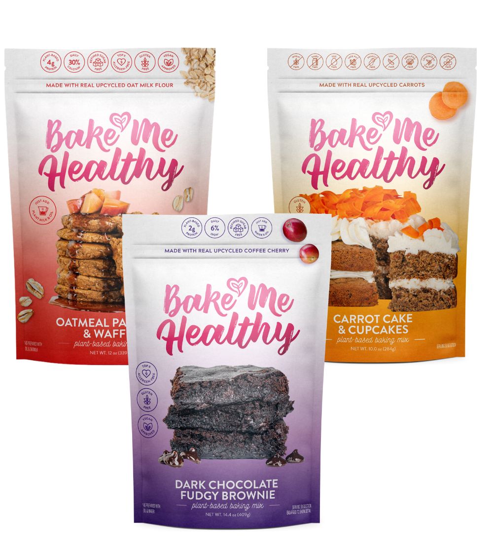bake me healthy sampler bundle (carrot cake)