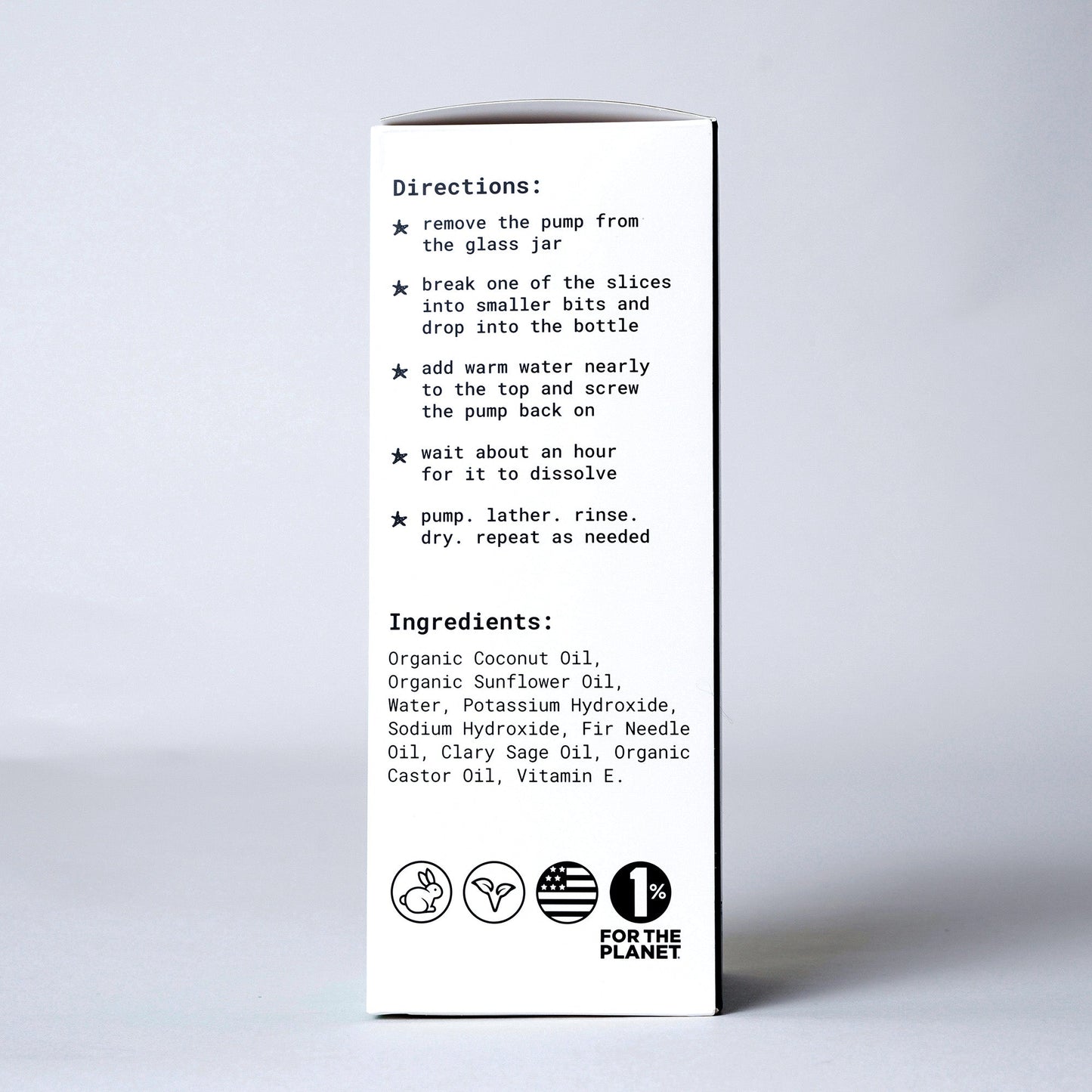 hand soap starter kit - bottle & soap