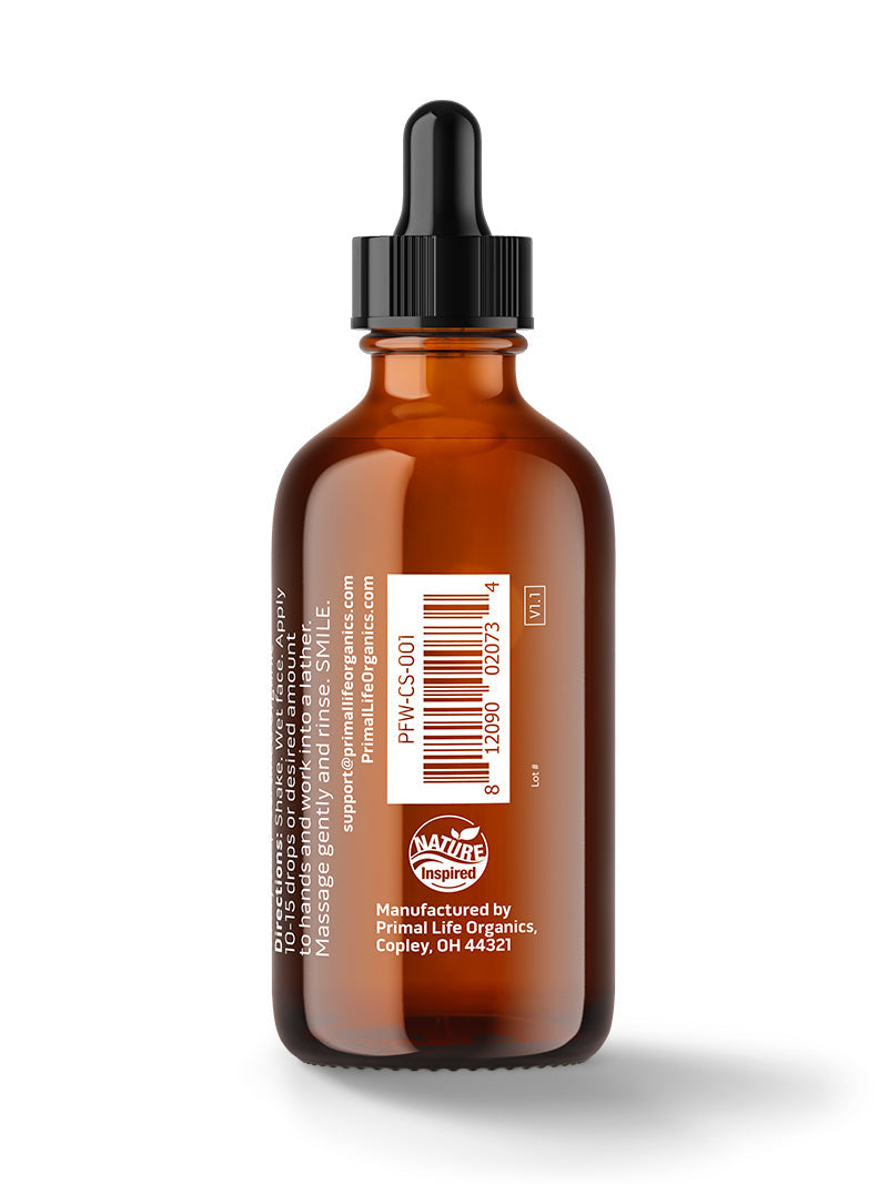 carrot seed cleanser: oily | sensitive