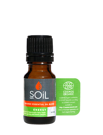 energy - organic essential oil blend