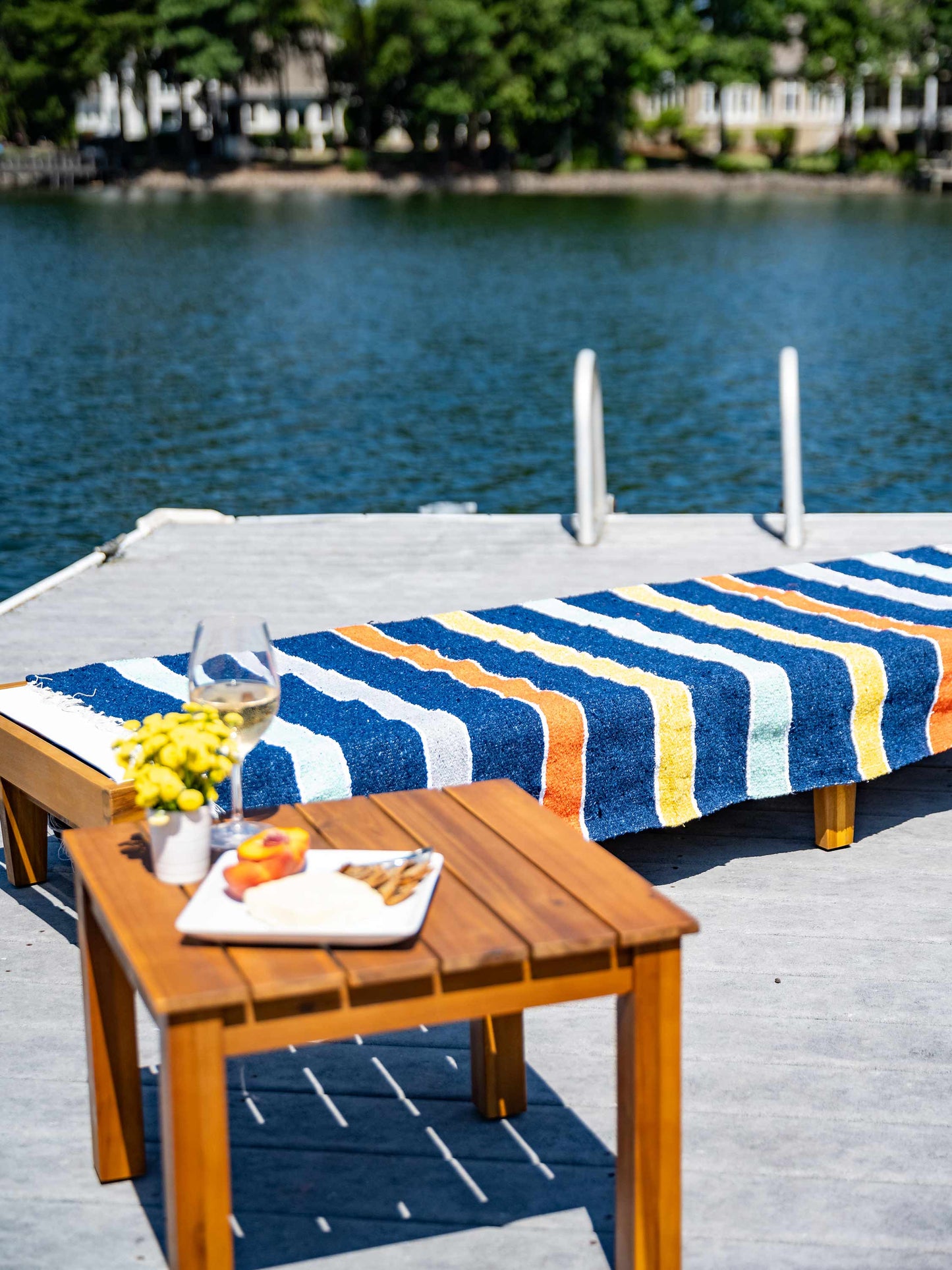 sunset riviera mexican blanket