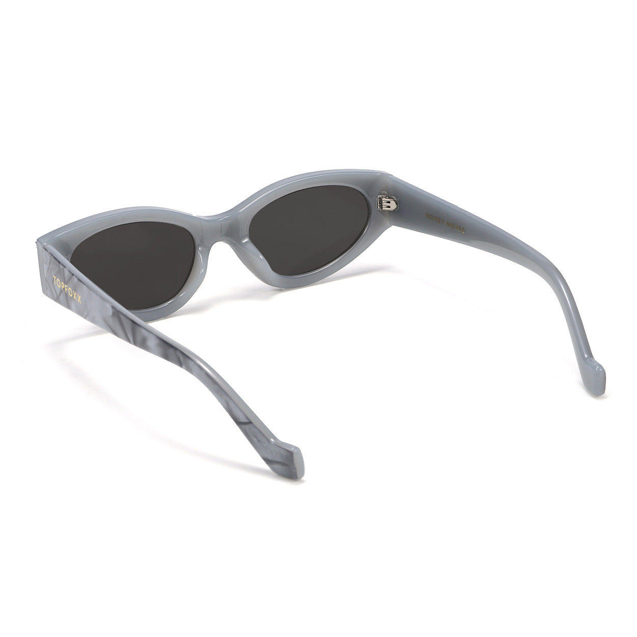 kat x money moves - grey cateye sunglasses