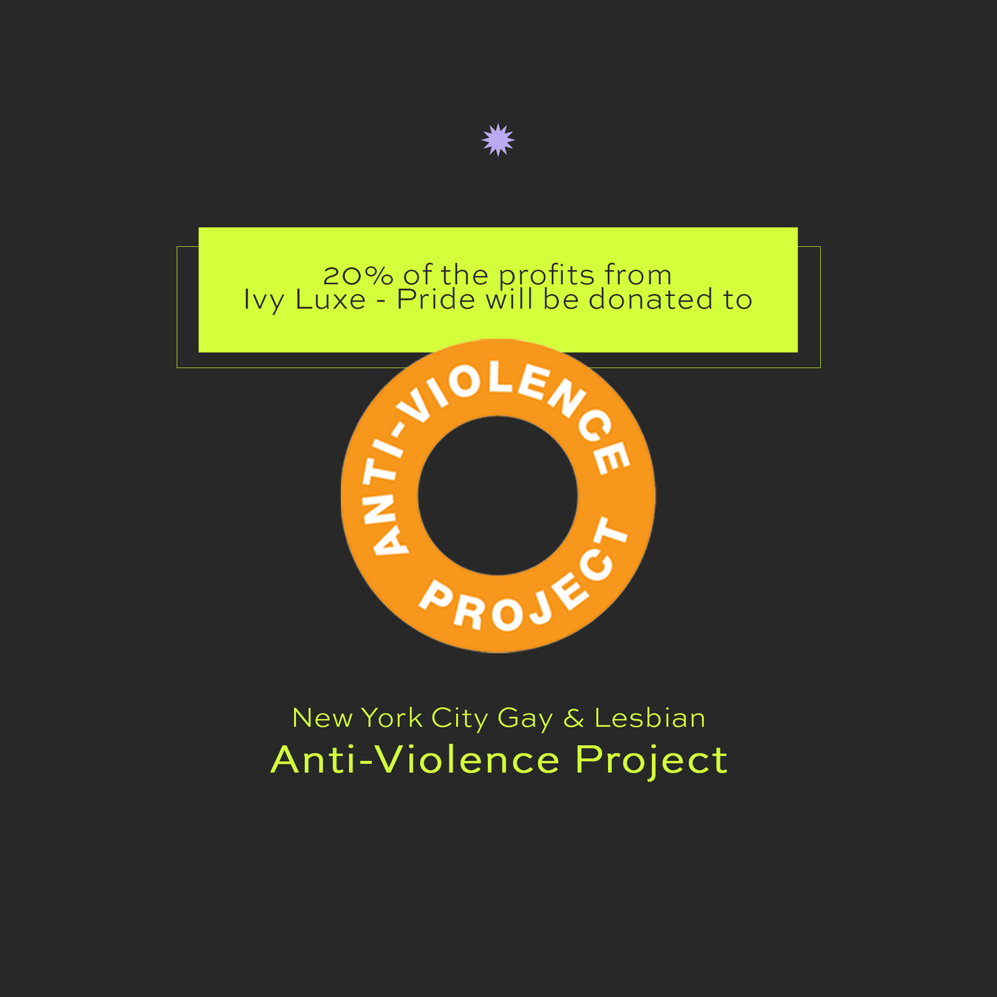 ivy luxe - pride tangle-free round aviator sunglasses