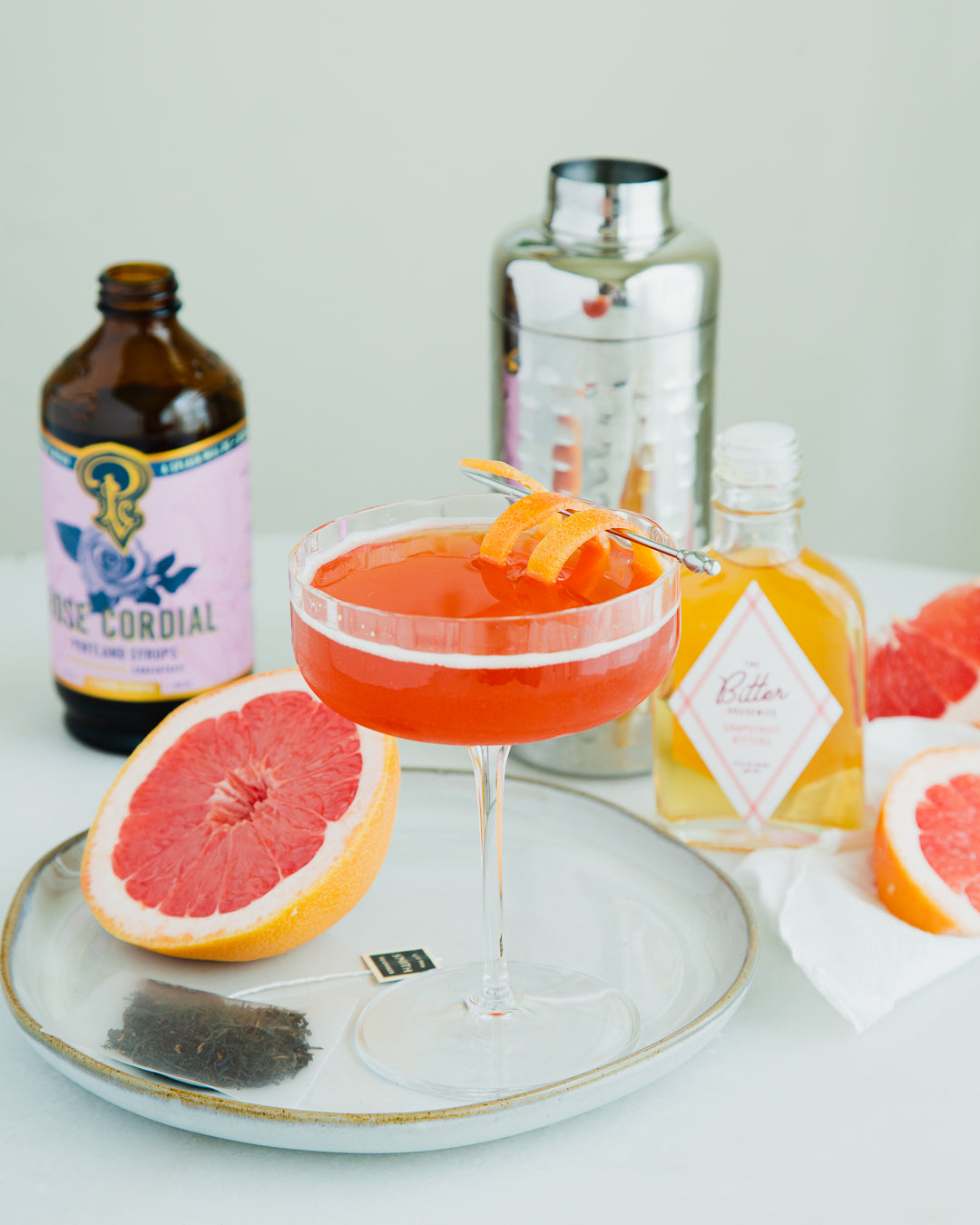 rose cordial syrup two-pack