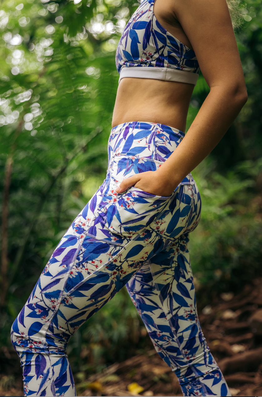 ankle legging with pockets