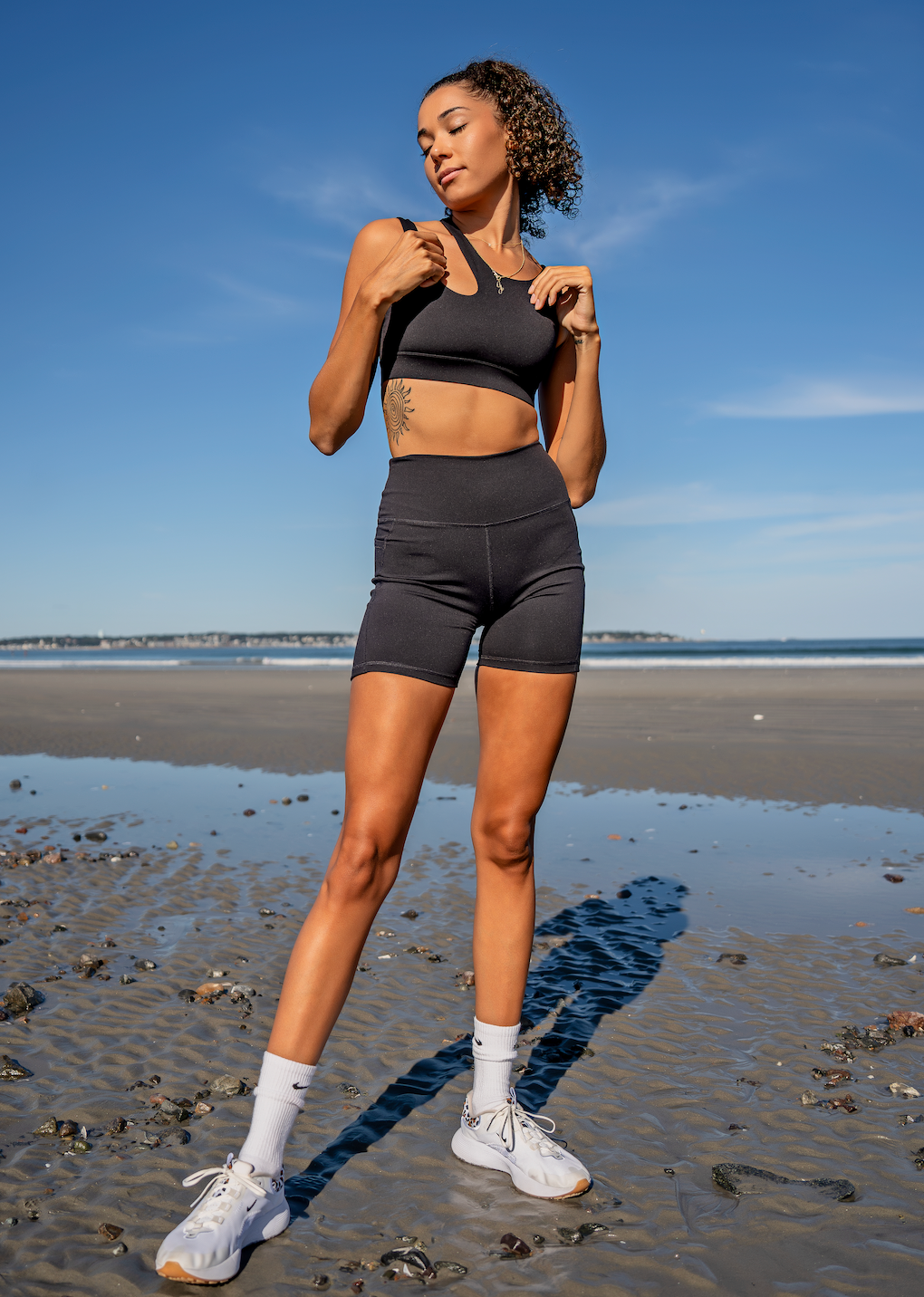 5'' biker short with pockets