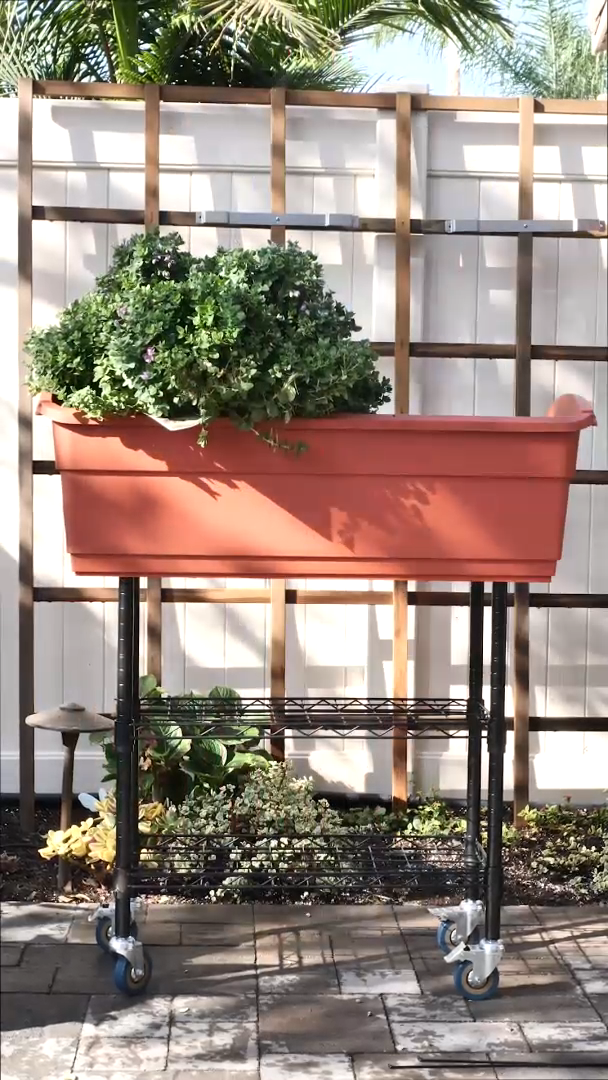 elevated mobile planter