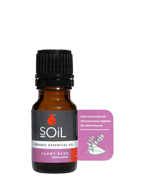 organic clary sage essential oil (salvia sclarea ) 10ml