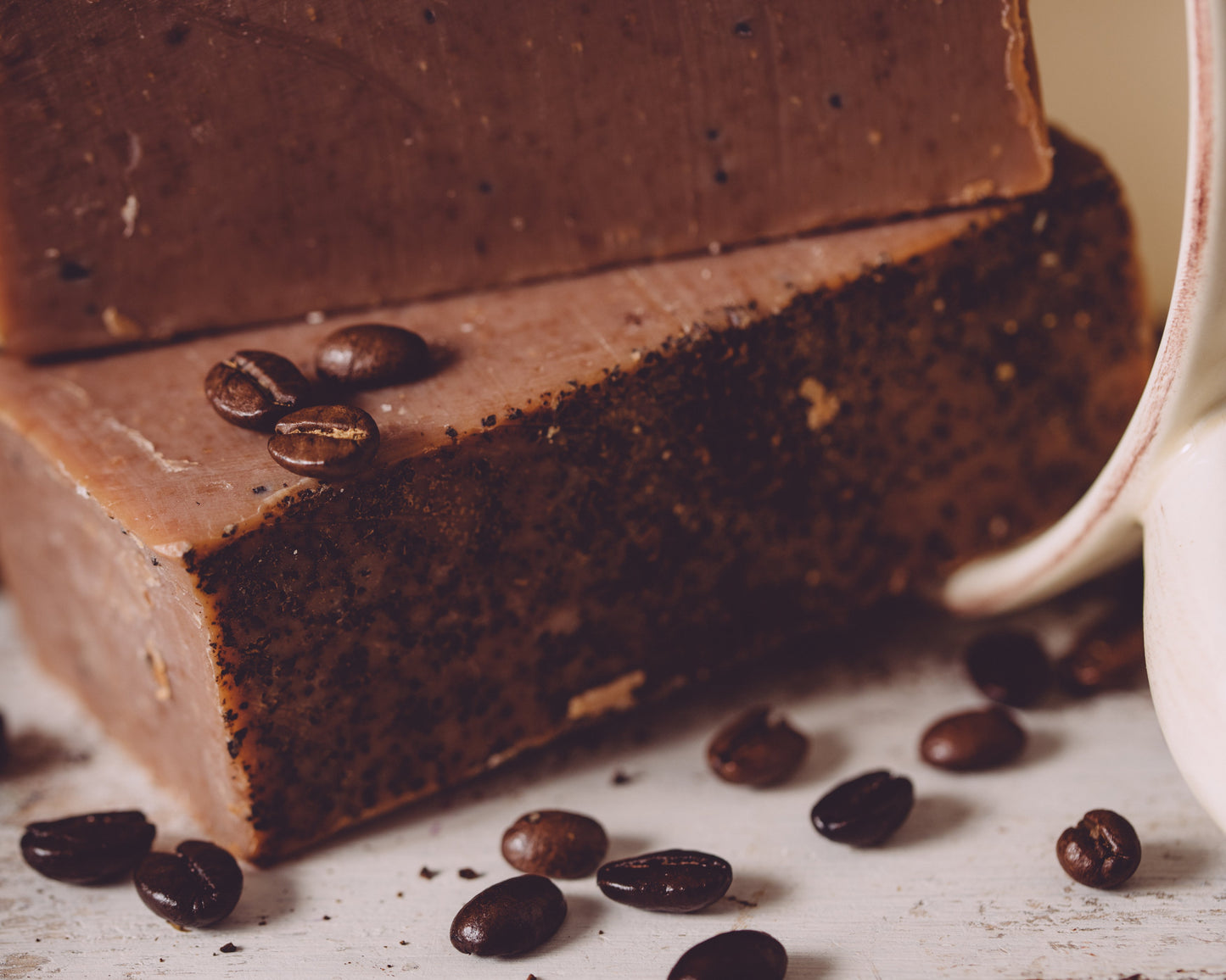 espresso yourself exfoliating organic handmade coffee soap minimize cellulite!