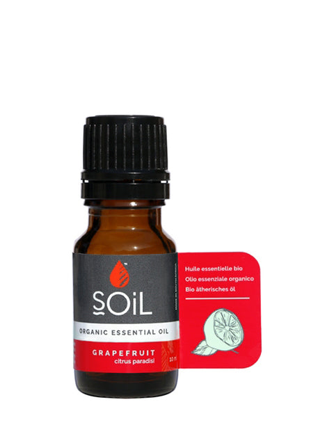organic grapefruit essential oil (citrus paradisi) 10ml
