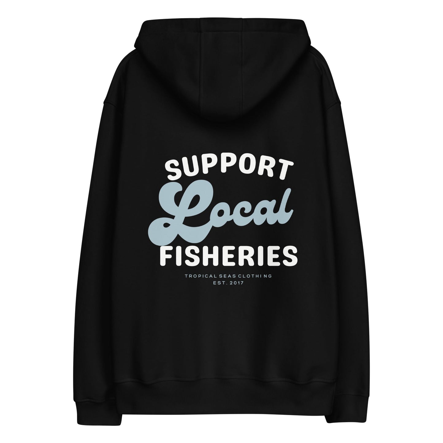 premium local fisheries eco hoodie