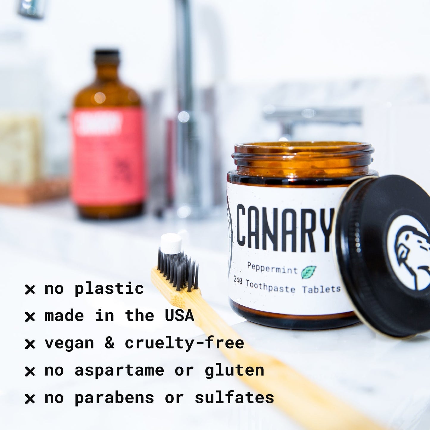 try all of the new & improved toothpaste tablet flavors!