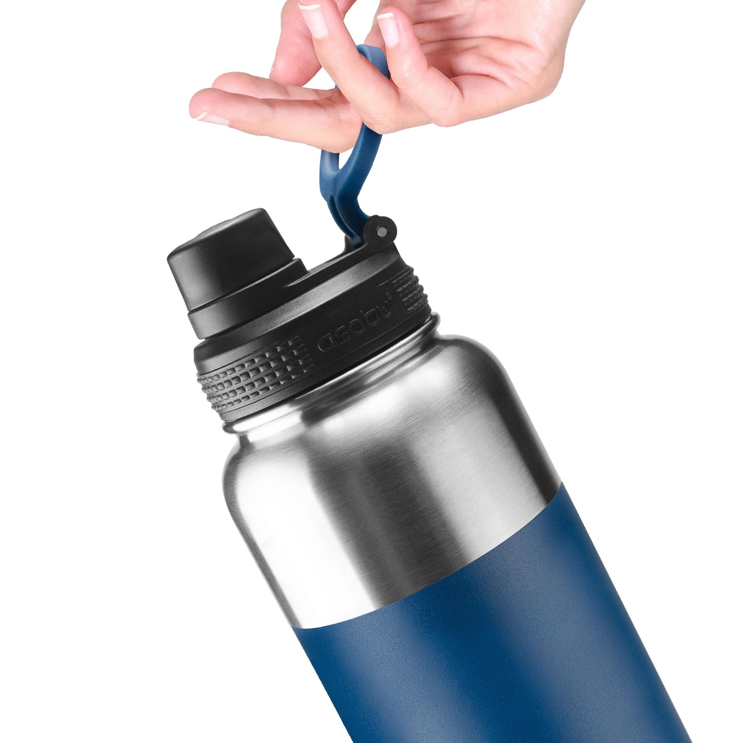 blue mighty flask