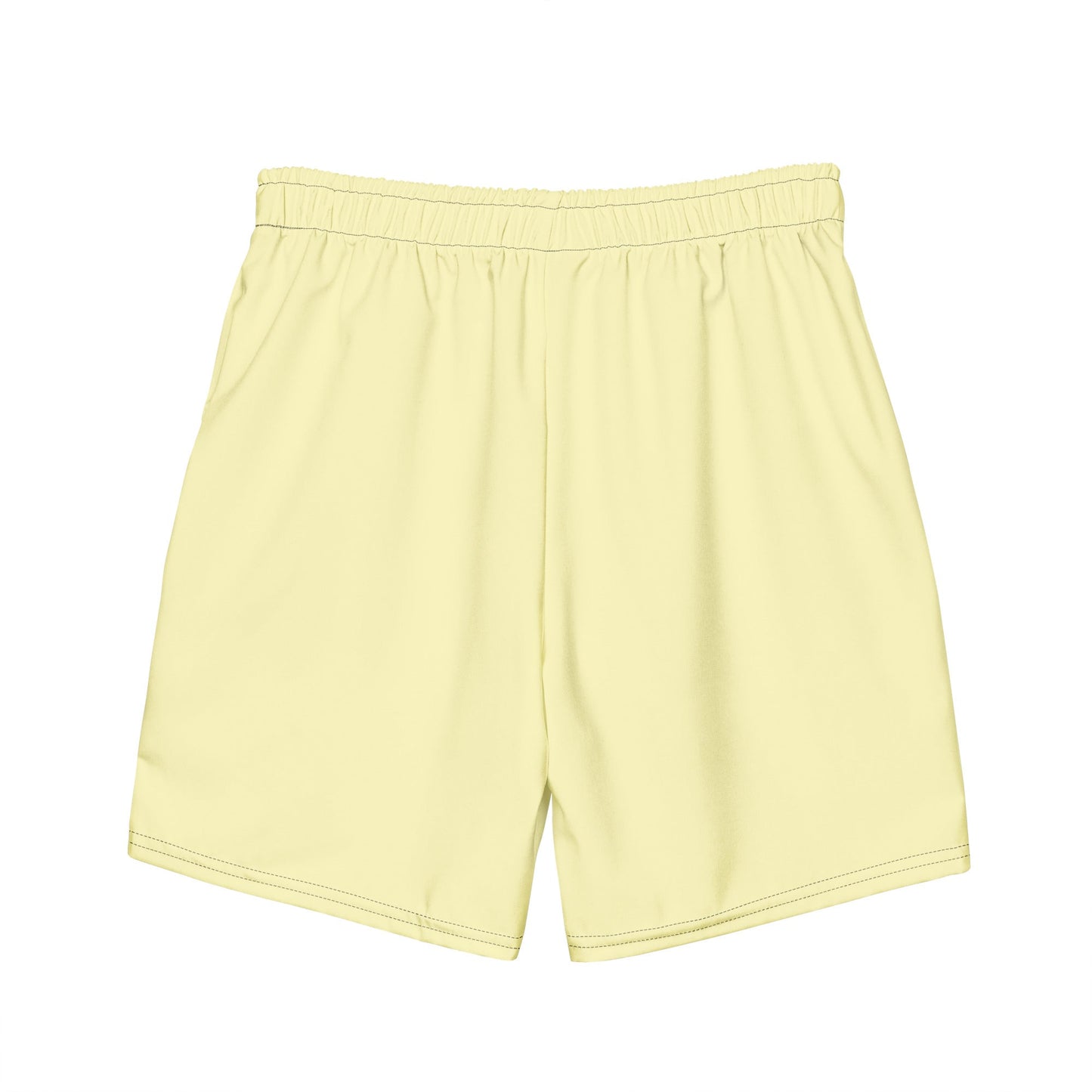 men's yellow eco board shorts