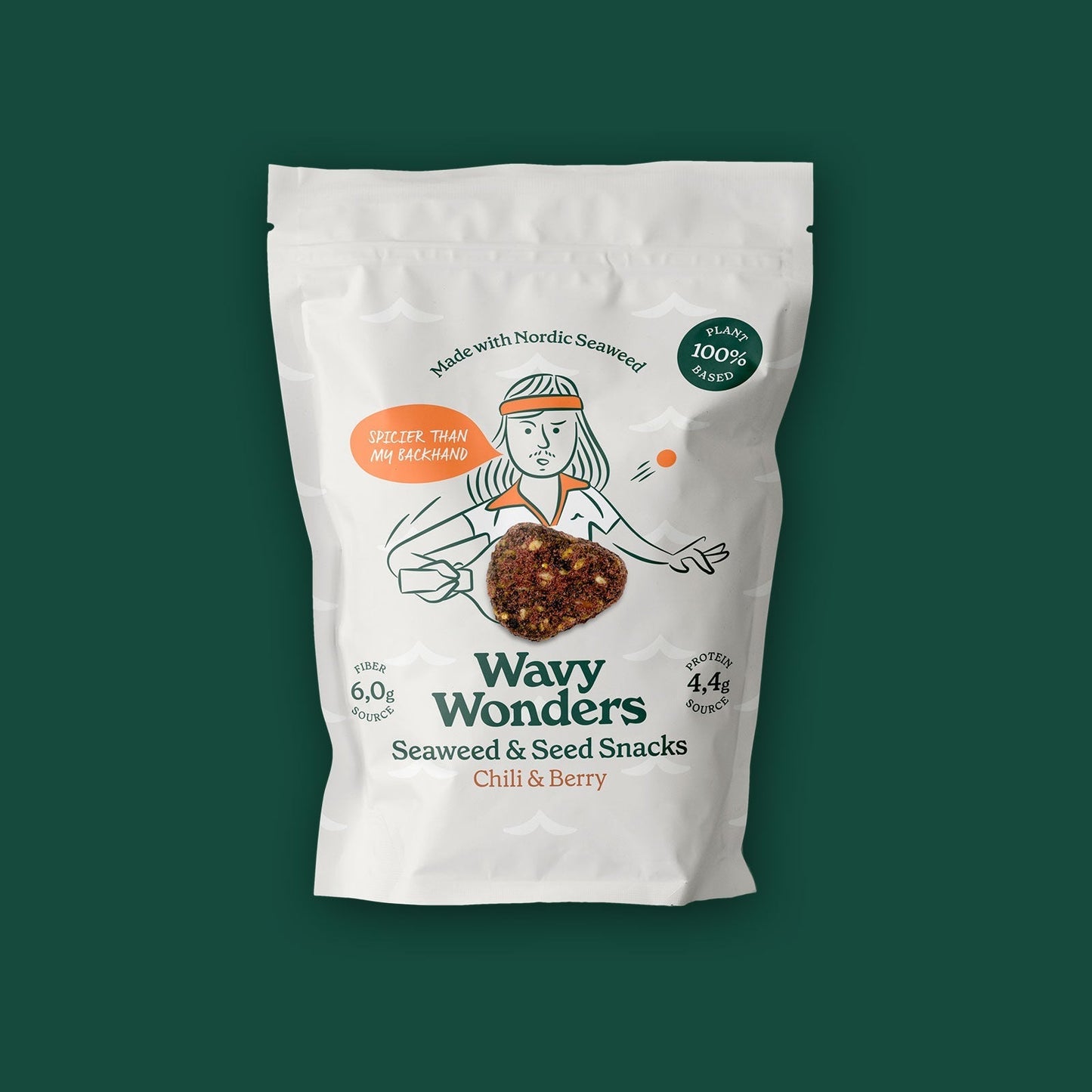 wavy wonders’ chili & berry bags - 14 bags