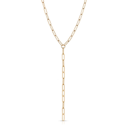 Large Elongated Link Lariat