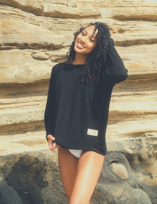 The Bamboo Sweatshirt (Black)