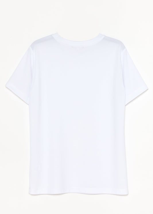 Konus Men's Eco Friendly Reolite Tech T-shirt in White by Shop at Konus