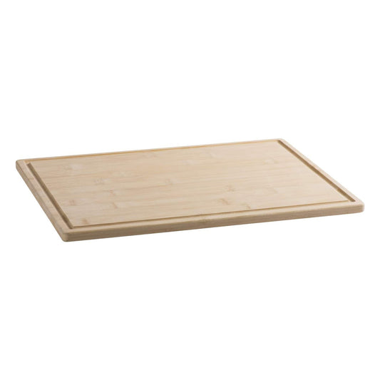 Bamboo Medium Kitchen Cutting Board 15"X 11"X 0.5" Cheese and Charcuterie Pack of 2 by Hammont