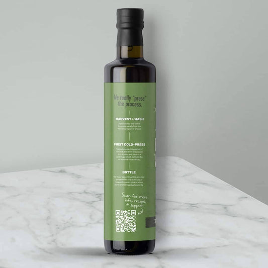 300 Polyphenol Organic Extra Virgin Olive Oil by Dr. Cowan's Garden