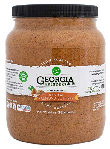 Georgia Grinders 64 oz Bulk Tub Original Almond Butter - (CP-CL) by Georgia Grinders