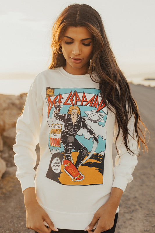 Upcycle Favorite Def Leppard Long Sleeve