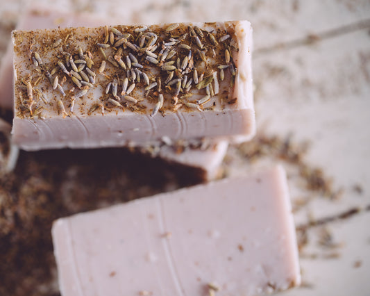 Lavender Bud Organic Handmade Soap by Sweet Harvest Farms