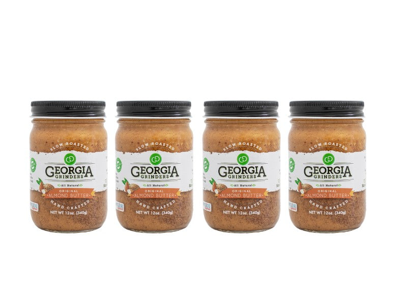 Grinders Original Almond Butter 4 Pack (12 oz jars) (CPCL