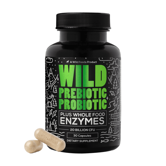 Wild Prebiotic & Probiotic with Digestive Enzymes, Case of 10