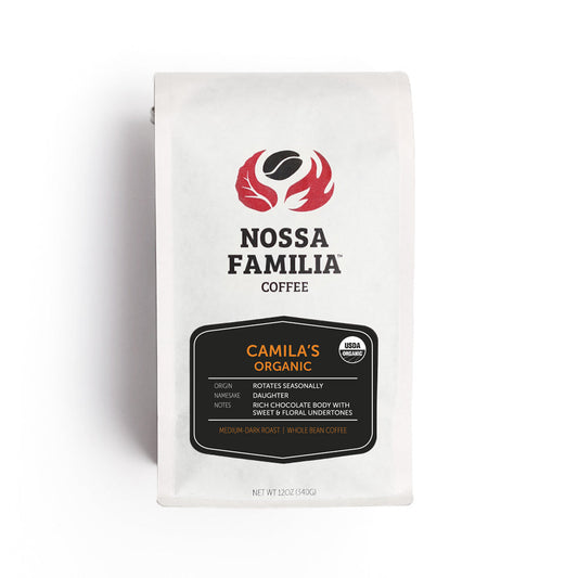 Camila's Organic by Nossa Familia Coffee