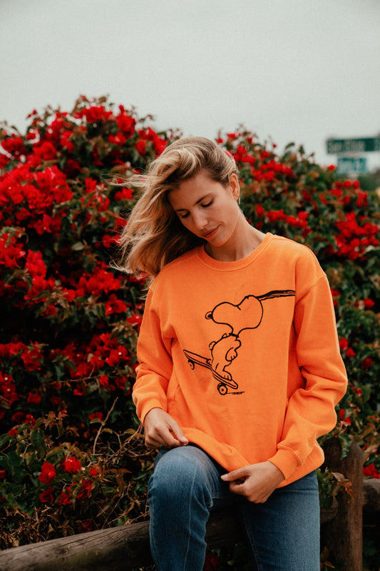 Snoopy Skate Sweatshirt