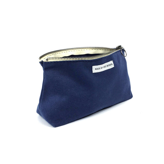 BEAUTY POUCH INDIGO