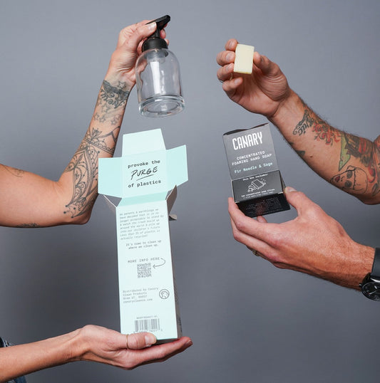 Hand Soap Starter Kit - Bottle & Soap by Canary