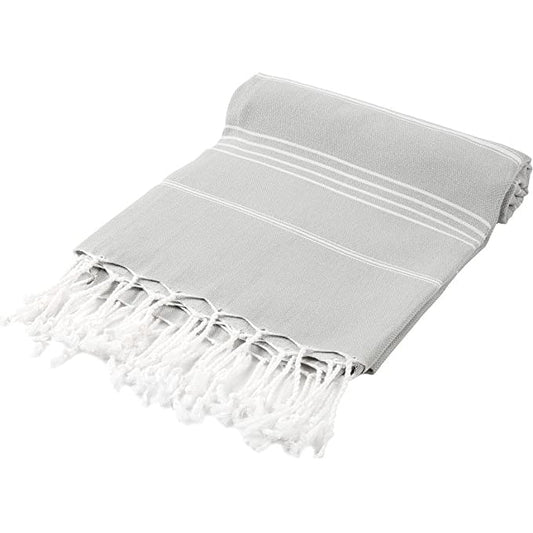 Pure Series: Sustainable Turkish Towel - Gray by Eco Hilana