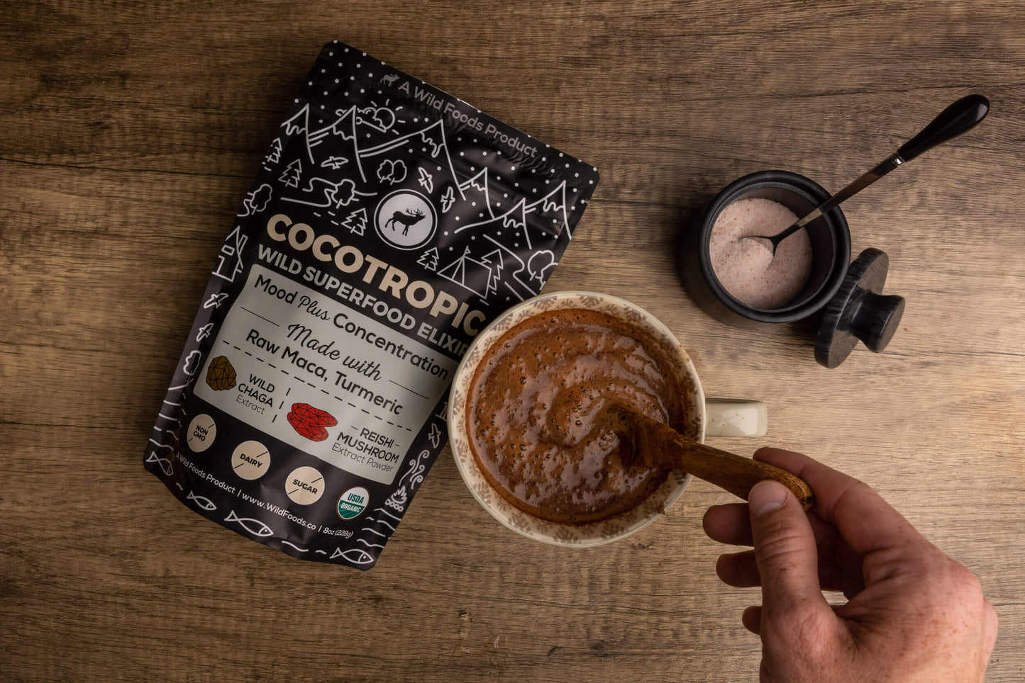 cocotropic organic cocoa mushroom mix