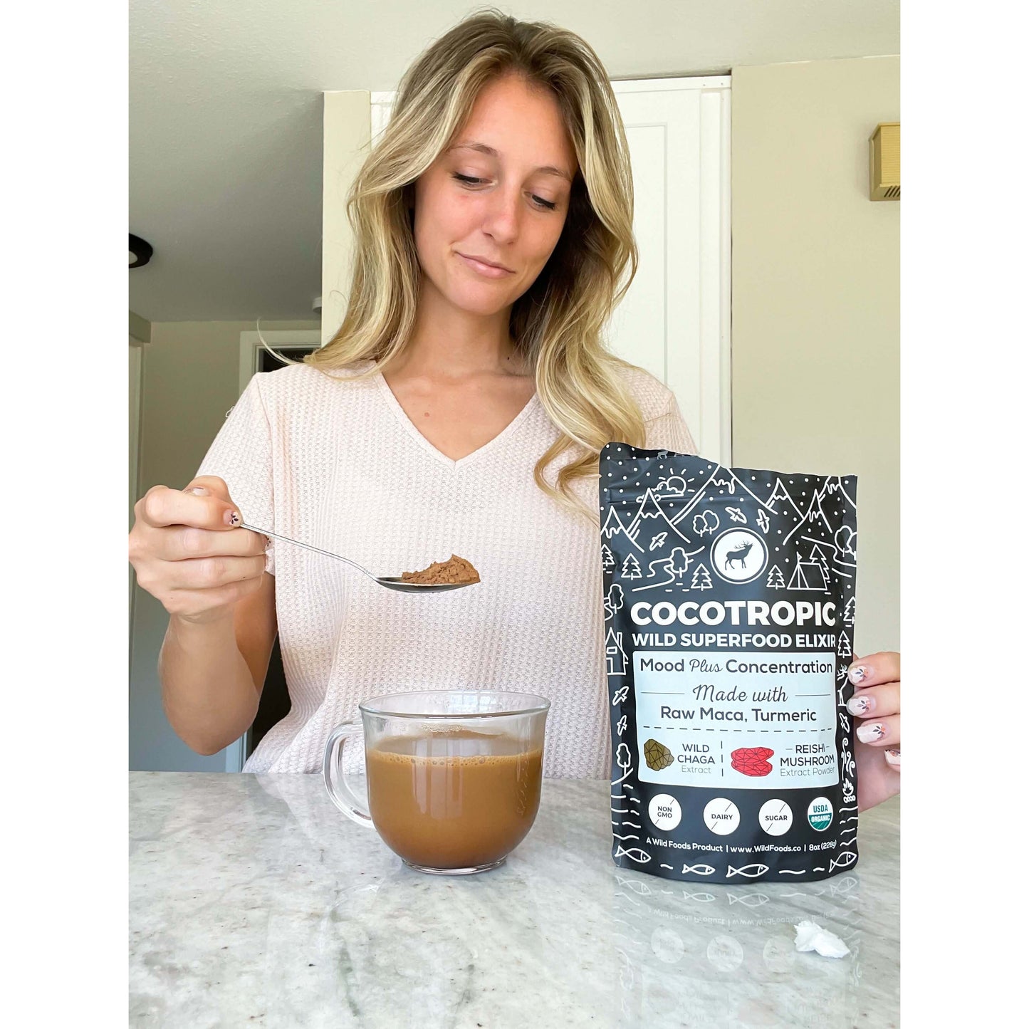 cocotropic organic cocoa mushroom mix