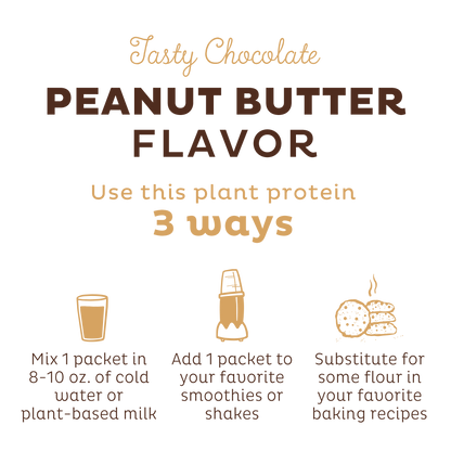 KOS Organic Plant Protein - Chocolate Peanut Butter - Single Serving