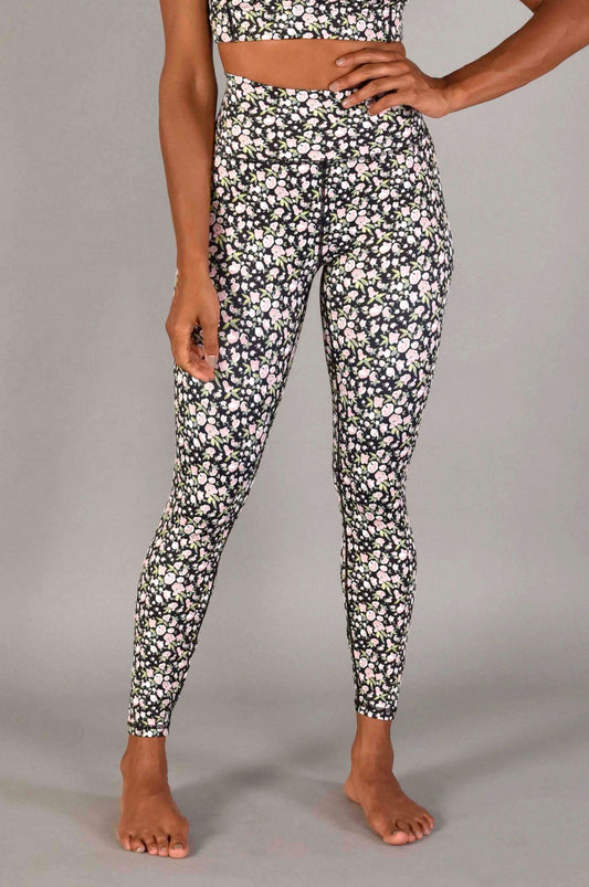 Ultra High Rise Recycled Luxe 7/8 Legging in Sugar Pink Floral