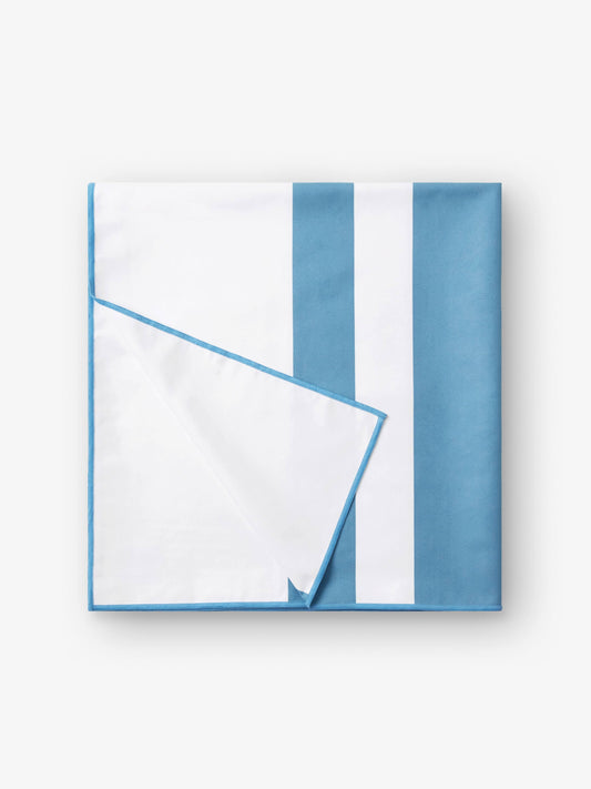 Laguna Blue Microfiber Beach Towel by Laguna Beach Textile Company