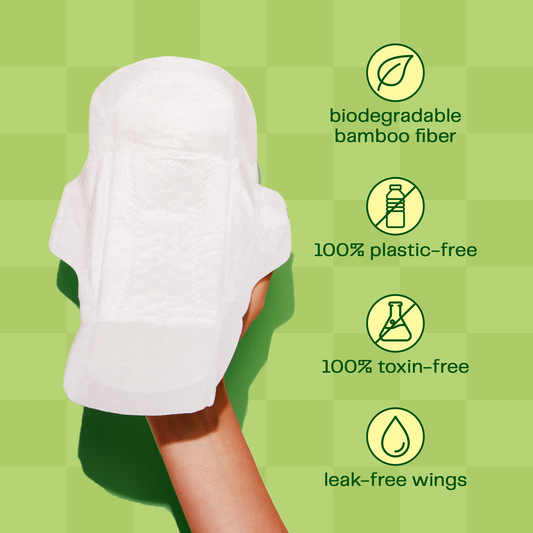 Winged Bamboo Pads by viv for your v