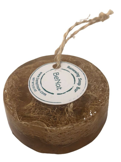 Renewing Soap Bar. Chamomile, Honey, and Coconut Oil