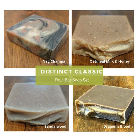 Distinct Classic Scents, 4 Bar Set
