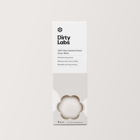 Dirty Labs 100% New Zealand Wool Dryer Balls