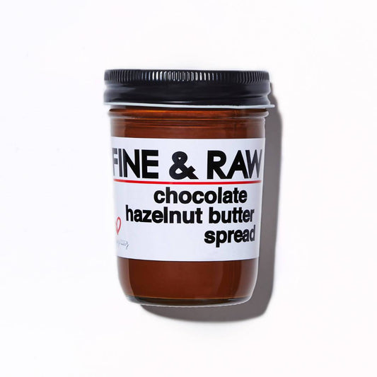 Fine and Raw Hazelnut Spread, Organic, Fair Trade - 12 Jars x 8oz by Farm2Me