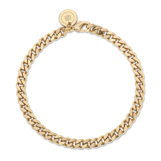 MICRO LINK CURB CHAIN BRACELET