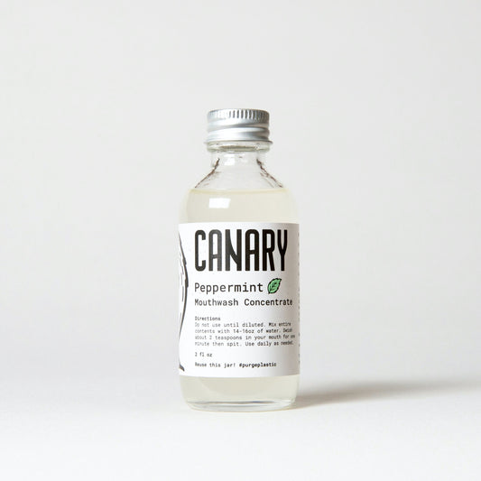 Peppermint Mouthwash Concentrate by Canary