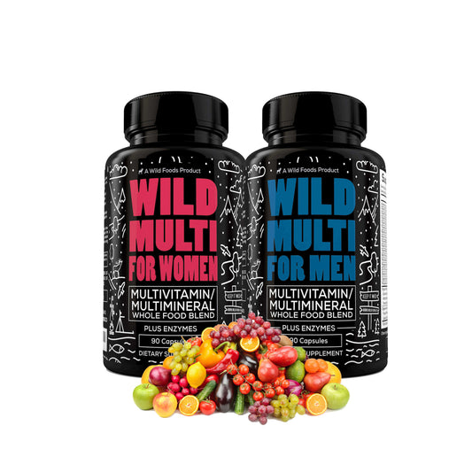 Whole Food Daily Multivitamin Sourced From 25+ Fruits and Vegetables