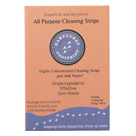 All Purpose Cleaning Strips - 8 Strips by Nantucket Footprint